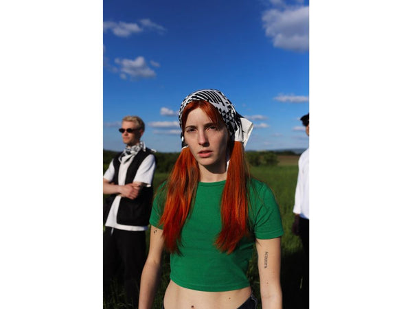 PARTISAN TUCH IN SEIDENOPTIK