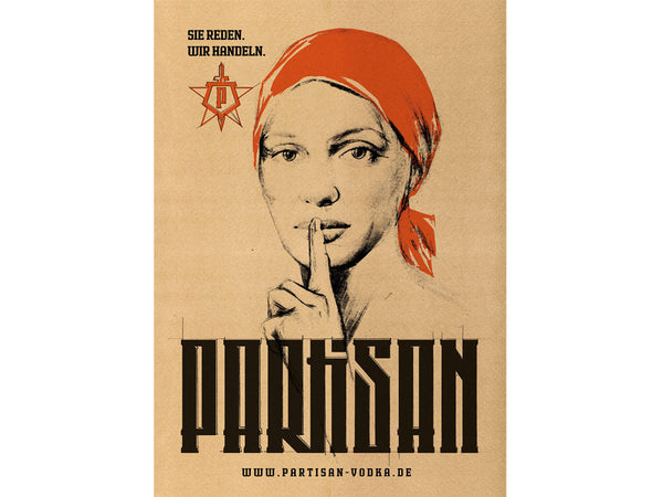 PARTISAN POSTER "WOMAN"