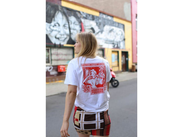 PARTISAN WHEAT SHIRT ° WEISS ° BIO BAUMWOLLE