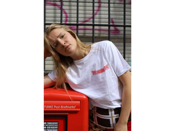 PARTISAN WHEAT SHIRT ° WEISS ° BIO BAUMWOLLE