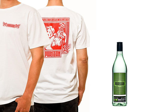 PARTISAN WHEAT ° CHEMISE + PARTISAN GREEN VODKA ° 0.7L ° 40% VOL