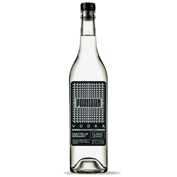 PARTISAN GREEN ° ORGANIC VODKA ° 0.7L ° 40% VOL