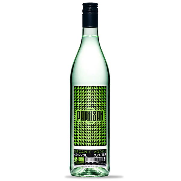 PARTISAN GREEN ° ORGANIC VODKA ° 0.7L ° 40% VOL