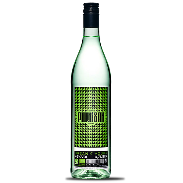 PARTISAN GREEN ° VODKA BIO ° 0.7L ° 40% VOL