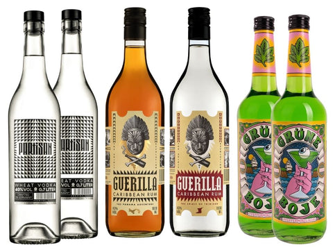 Partisan Vodka - Guerilla Rum - Gruene Boje