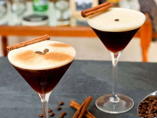 Espresso Martini mit Zimt